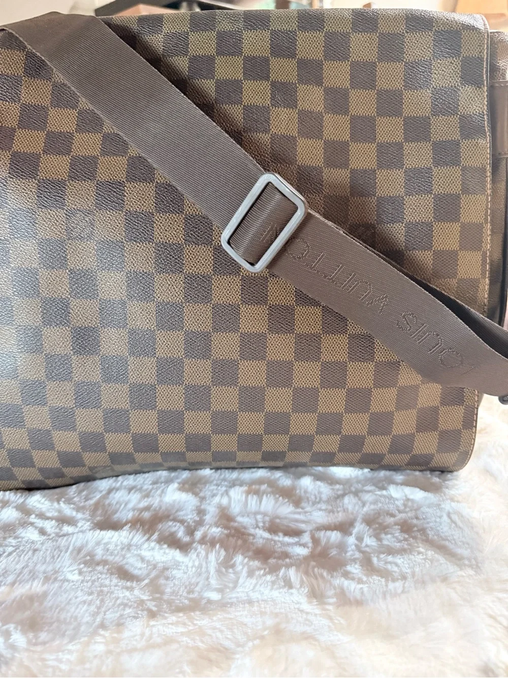 Louis Vuitton Damier Ebene Bastille Messenger Bag